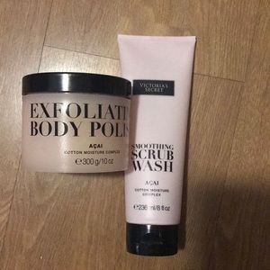 VS BODY SCRUB AND WASH SET
